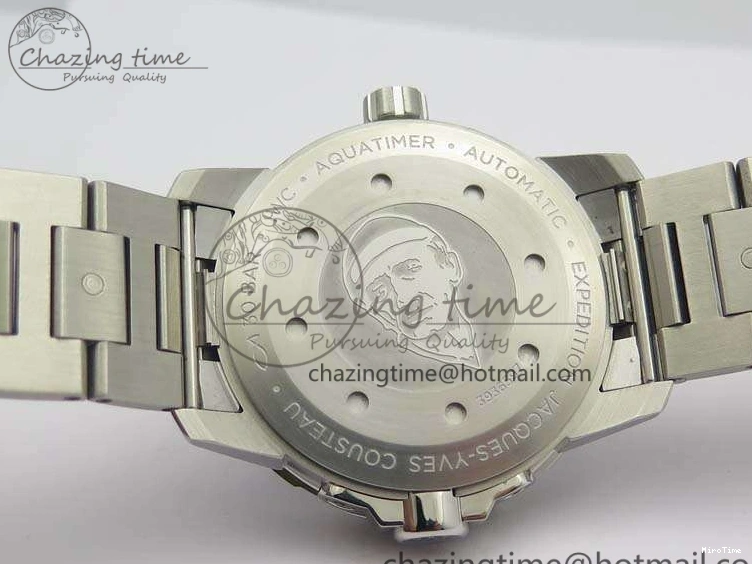 MIROTIME 0217 EasyMatch Aquatimer Automatic IW329004 V6F 1:1 Best Edition Blue Dial On SS Bracelet MIYOTA 7224